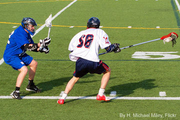 High school lacrosse players 